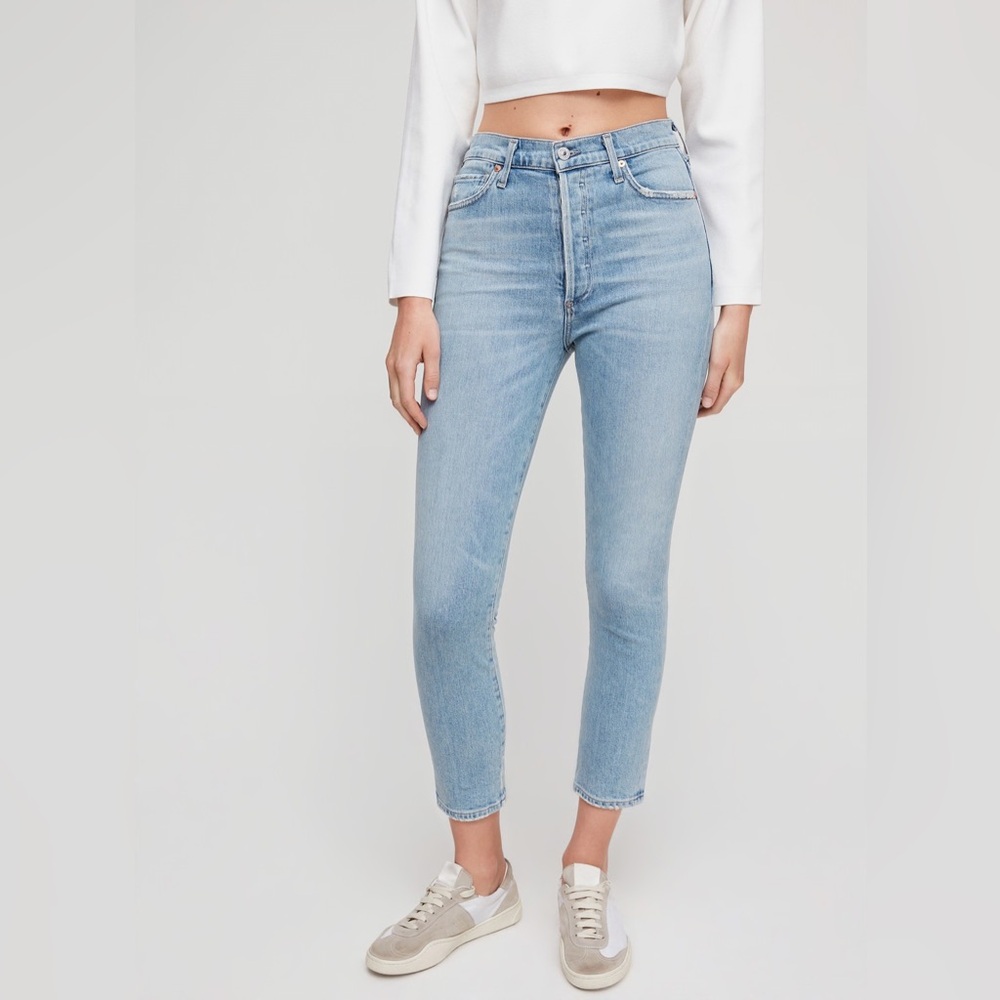 Citizens of Humanity Olivia Crop High Rise Slim